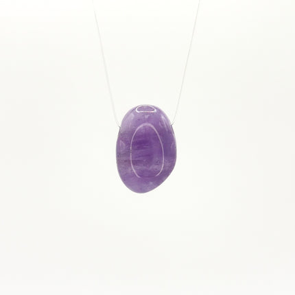 Amethyst Kettenanhänger - gebohrt