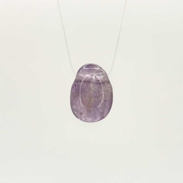 Amethyst Kettenanhänger - gebohrt