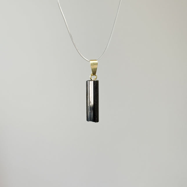 Turmalin Schörl Kettenanhänger