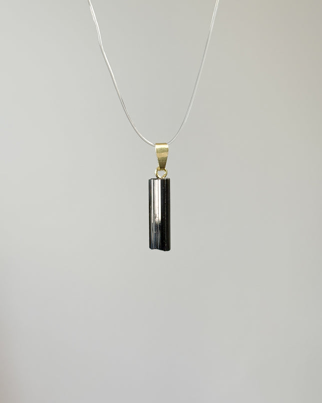 Turmalin Schörl Kettenanhänger