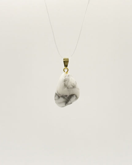 Magnesit Kettenanhänger