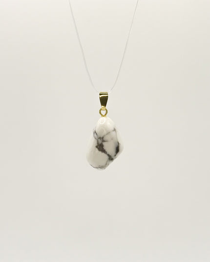 Magnesit Kettenanhänger