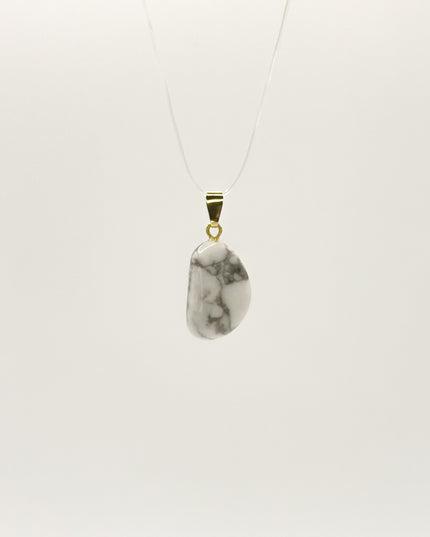 Magnesit Kettenanhänger