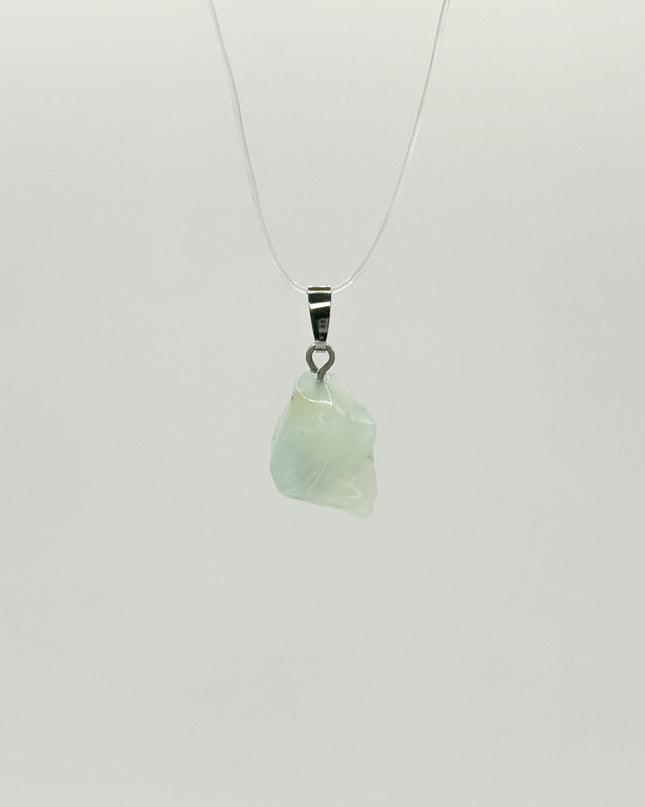 Chrysopal / Andenopal blau Anhänger - 925 Silber