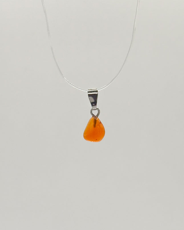 Feueropal Anhänger - 925 Silber