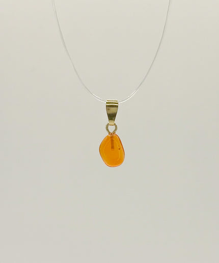 Opal (Feueropal) Kettenanhänger