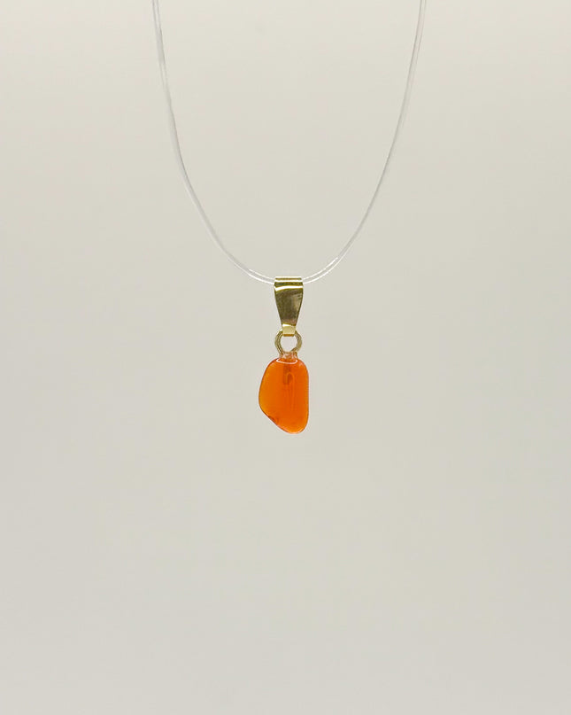 Feueropal Kettenanhänger