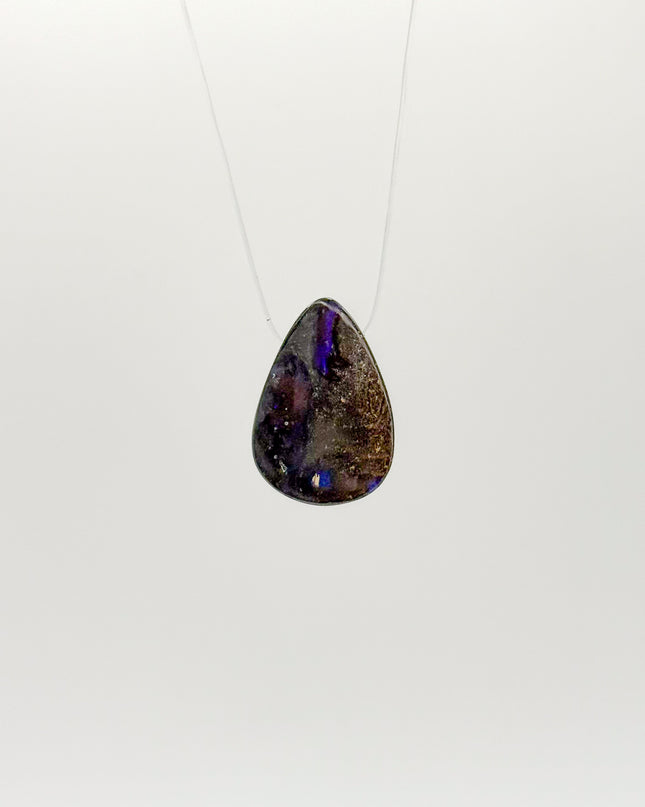 Boulderopal - Anhänger Tropfen