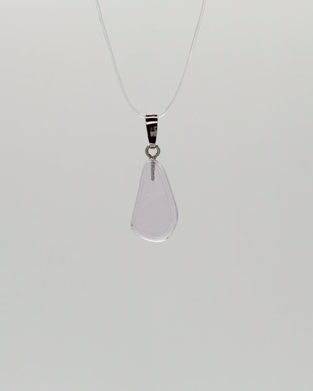 Kunzit Anhänger Extra - 925 Silber
