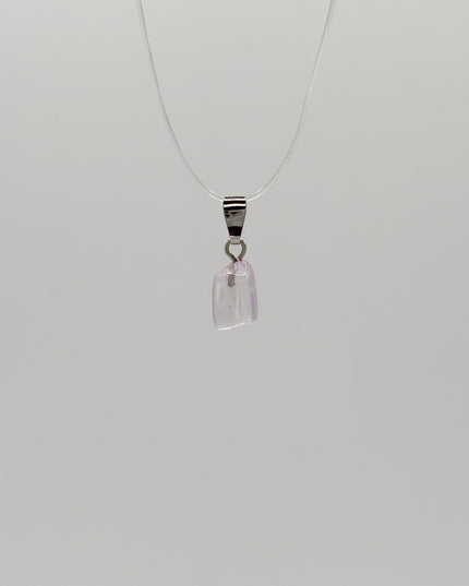 Kunzit Anhänger - 925 Silber