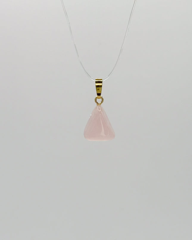 Rosenquarz Kettenanhänger