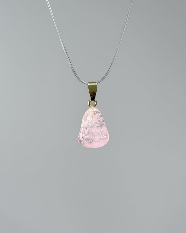 Morganit Kettenanhänger