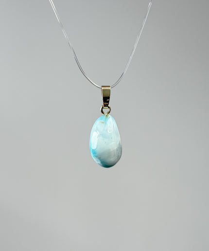Larimar Kettenanhänger