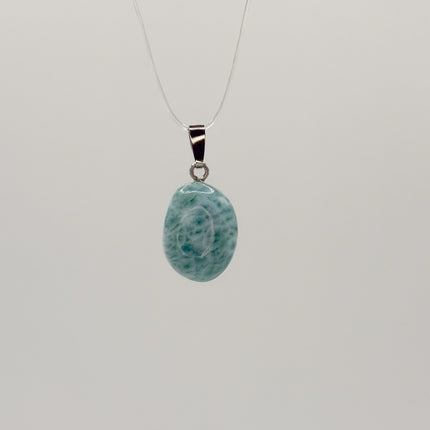 Larimar Anhänger - 925 Silber