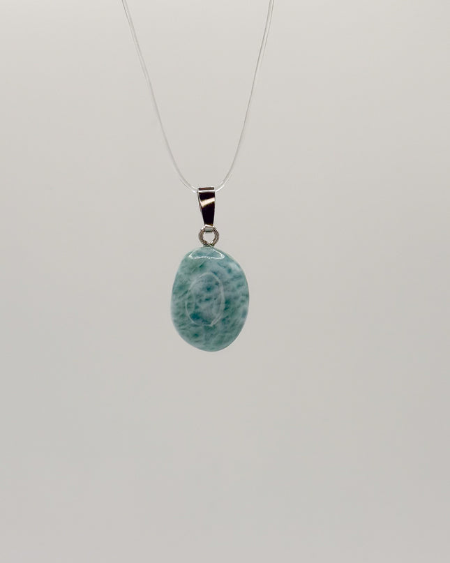 Larimar Anhänger - 925 Silber