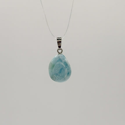 Larimar Anhänger - 925 Silber