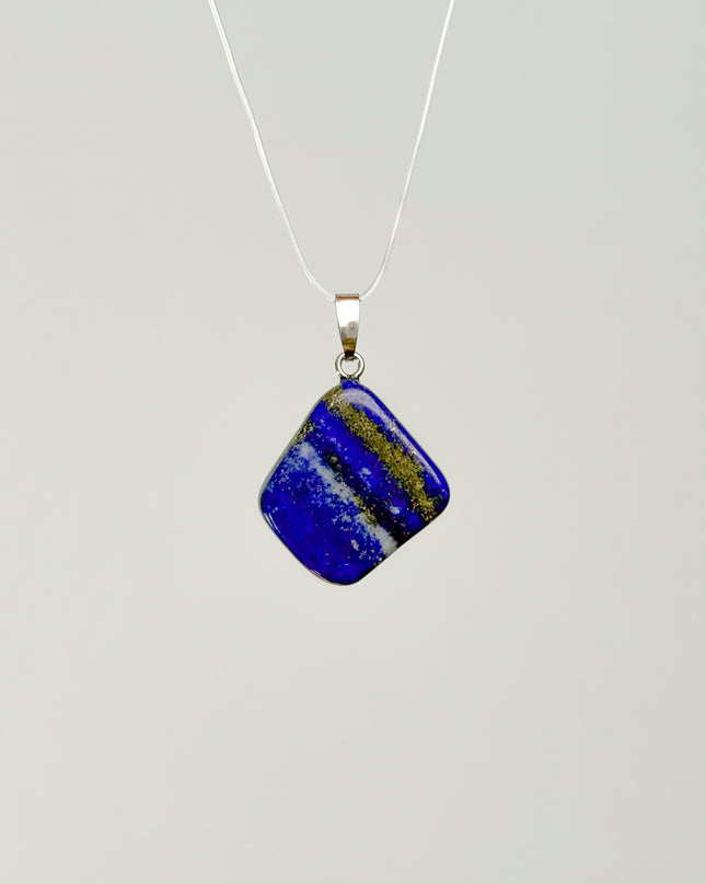 Lapislazuli Anhänger - 925 Silber