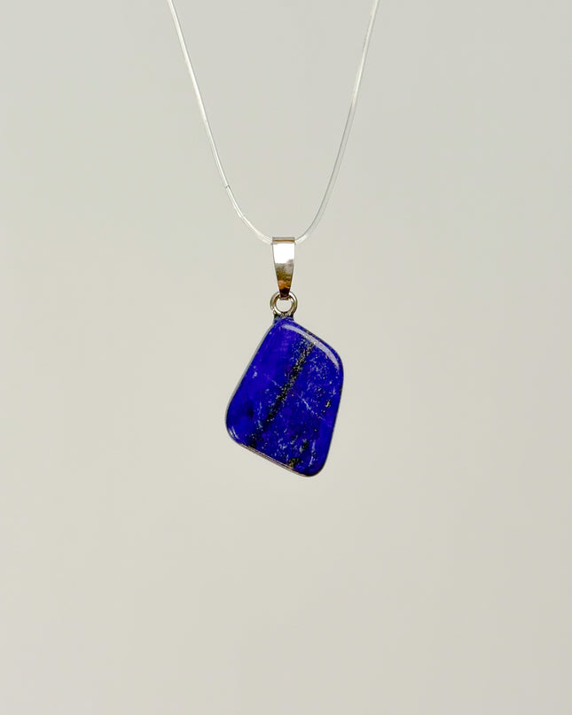 Lapislazuli Anhänger - 925 Silber