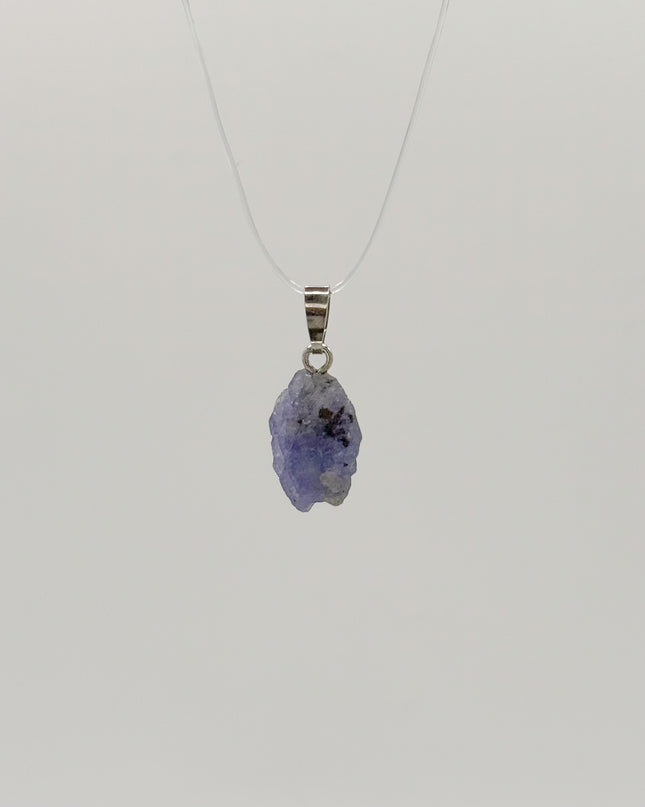 Tansanit Anhänger - 925 Silber