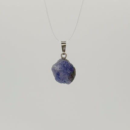 Tansanit Anhänger - 925 Silber