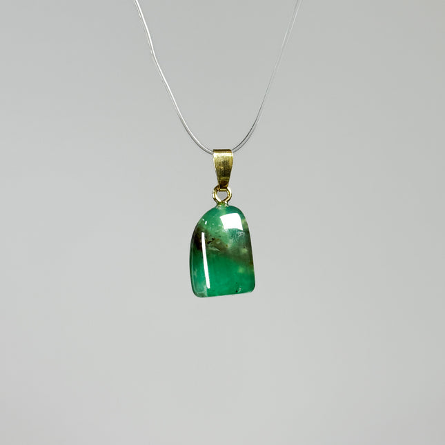 Chrysopras Kettenanhänger