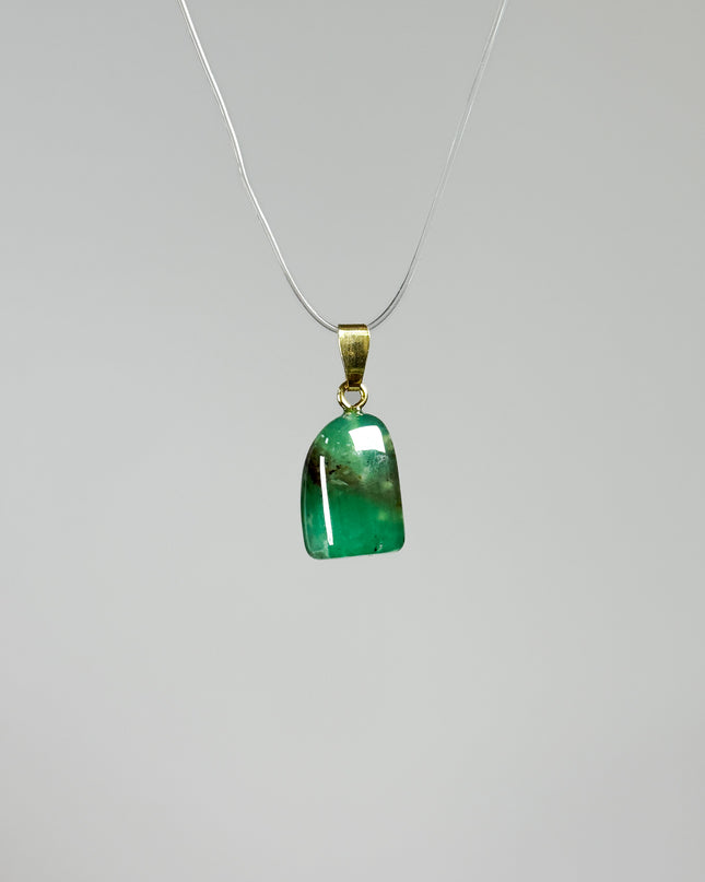 Chrysopras Kettenanhänger