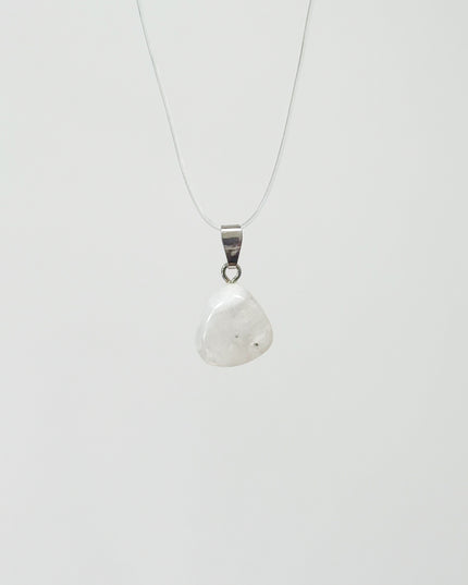 Regenbogenmondstein Anhänger - 925 Silber