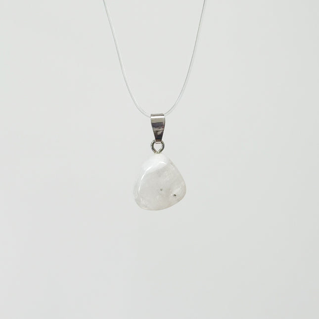 Regenbogenmondstein Anhänger - 925 Silber