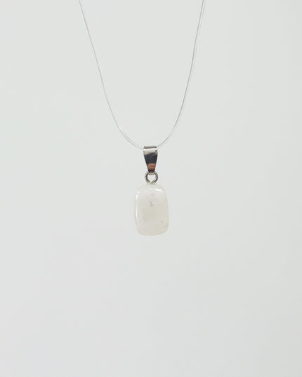 Regenbogenmondstein Anhänger - 925 Silber