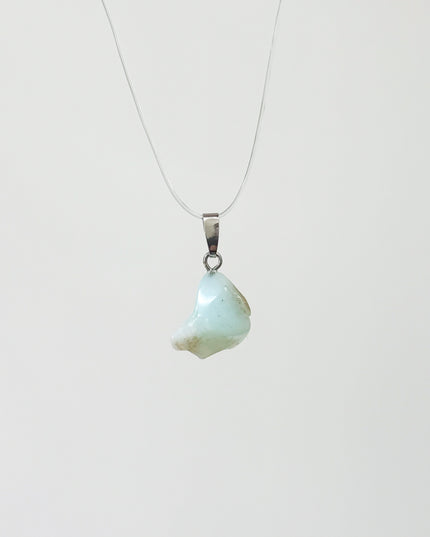 Opal blau Kettenanhänger