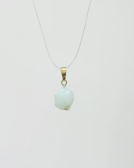 Opal blau Kettenanhänger