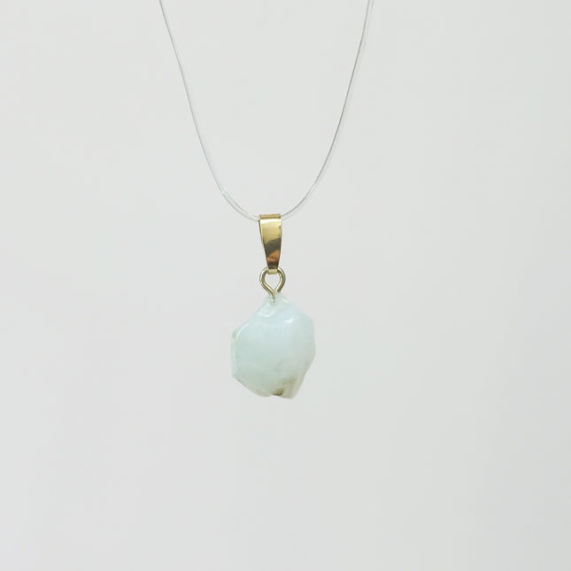 Opal blau Kettenanhänger