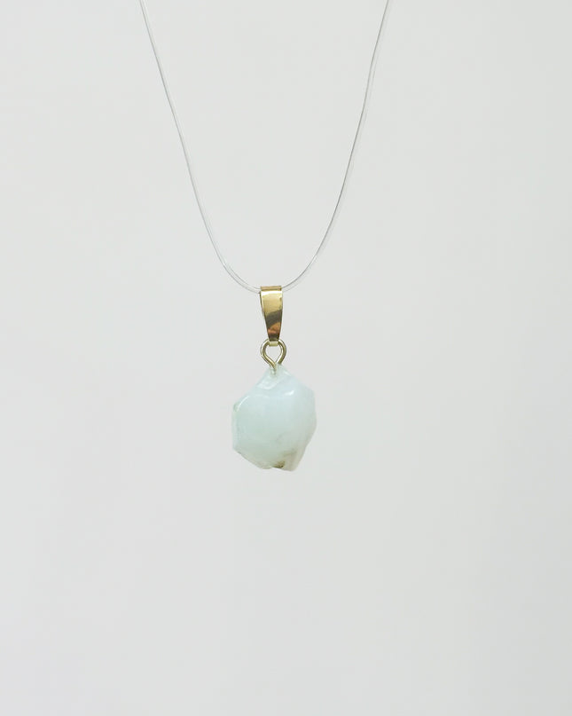 Opal blau Kettenanhänger