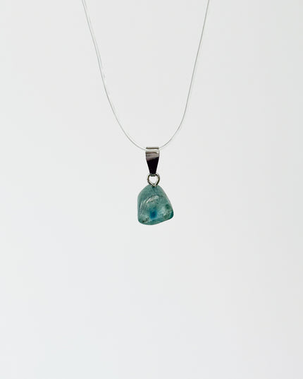 Turmalin blau (Indigolith) Anhänger - 925 Silber