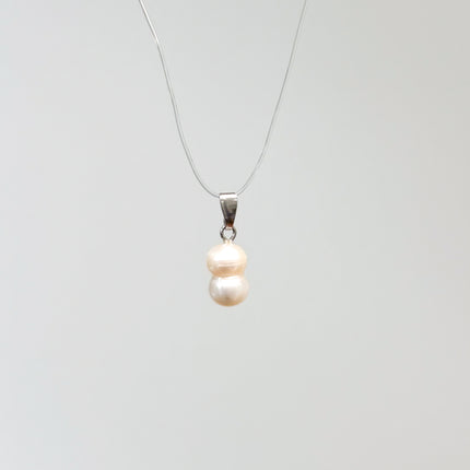 Süßwasserperle Anhänger - 925 Silber