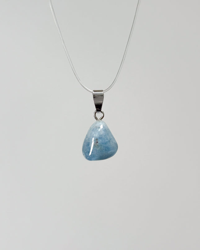 Aquamarin Anhänger - 925 Silber