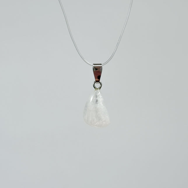 Regenbogenmondstein Anhänger - 925 Silber