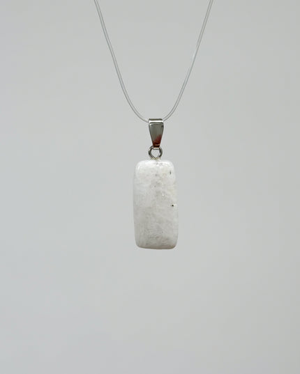 Regenbogenmondstein Anhänger - 925 Silber