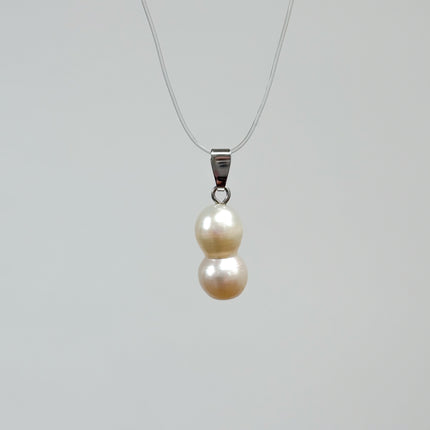 Süßwasserperle Anhänger - 925 Silber