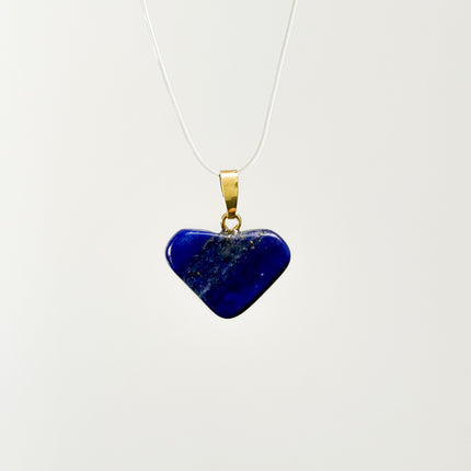 Lapislazuli Anhänger - vergoldet 925 Silber