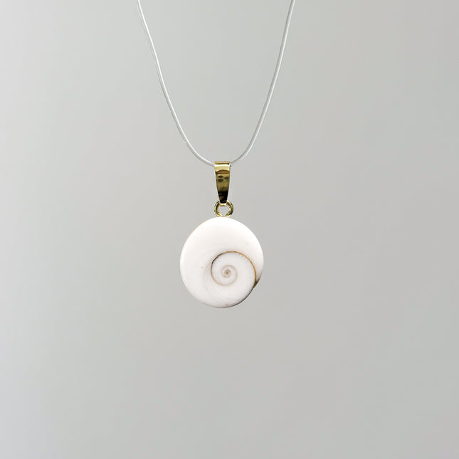 Shivas Auge Anhänger 925 Silber/ vergoldet