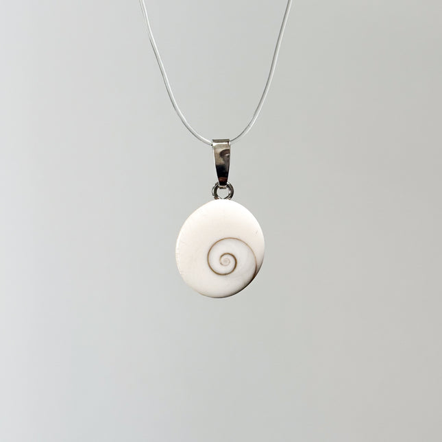 Shivas Auge Anhänger 925 Silber/ vergoldet