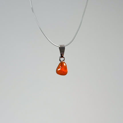 Feueropal Anhänger - 925 Silber