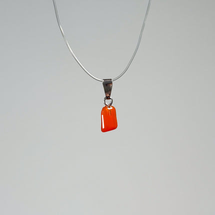 Feueropal Anhänger - 925 Silber