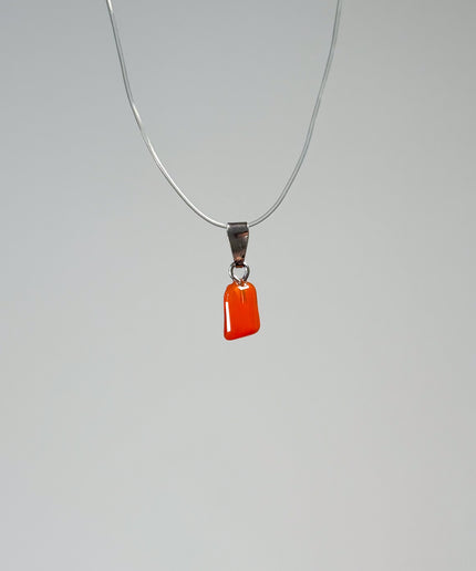 Opal (Feueropal) Kettenanhänger