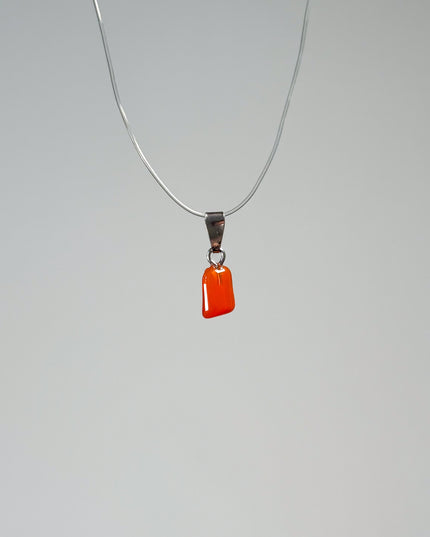 Feueropal Kettenanhänger