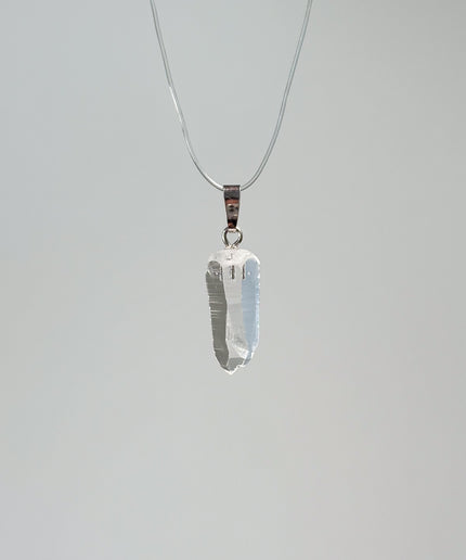 Lemurian Quarz Kettenanhänger