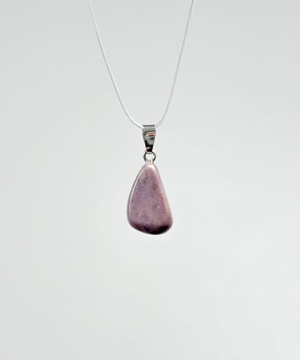 Jade (Lavendel-Jade) Kettenanhänger