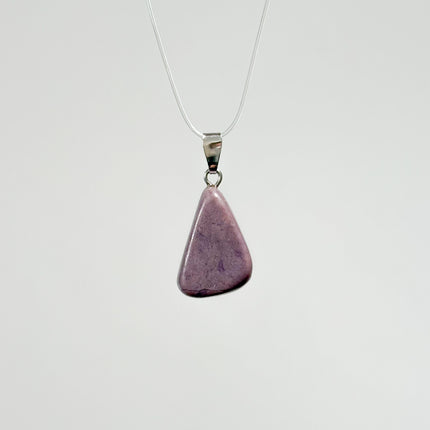 Jade (Lavendel-Jade) Anhänger - 925 Silber