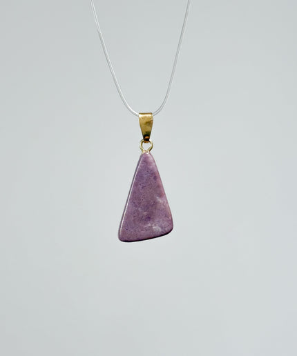 Jade (Lavendel-Jade) Kettenanhänger